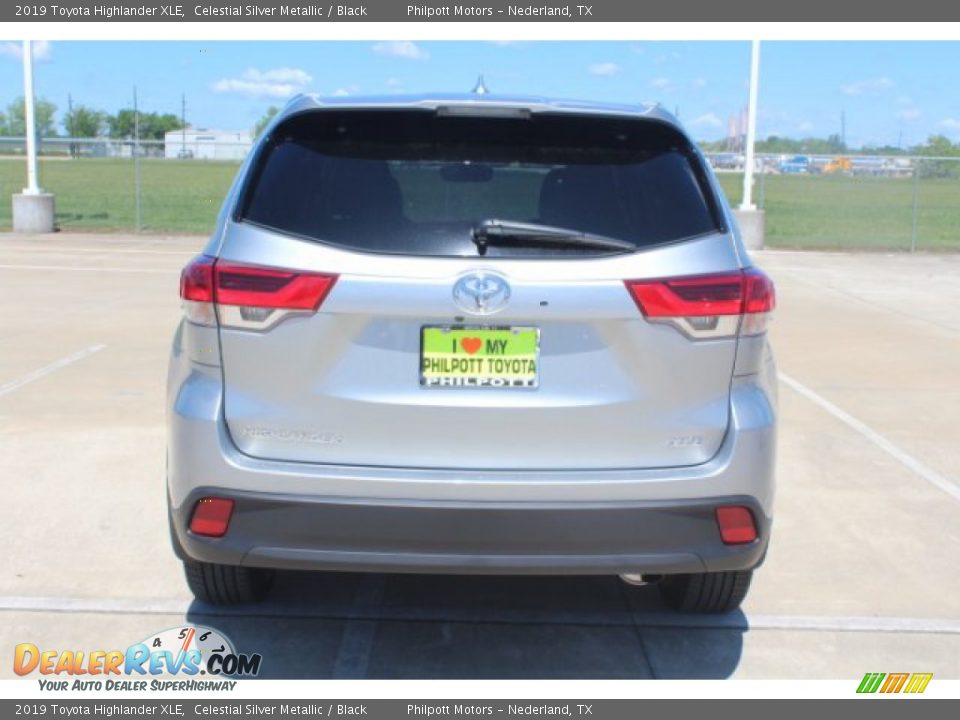 2019 Toyota Highlander XLE Celestial Silver Metallic / Black Photo #6