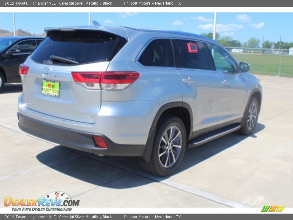 2019 Toyota Highlander XLE Celestial Silver Metallic / Black Photo #7