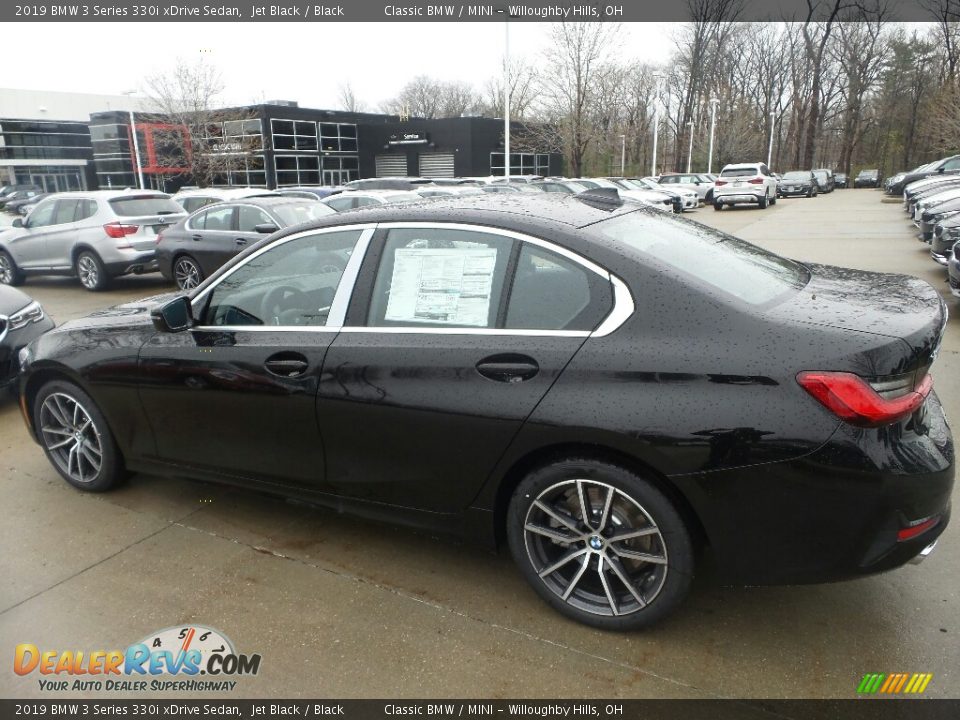 2019 BMW 3 Series 330i xDrive Sedan Jet Black / Black Photo #5