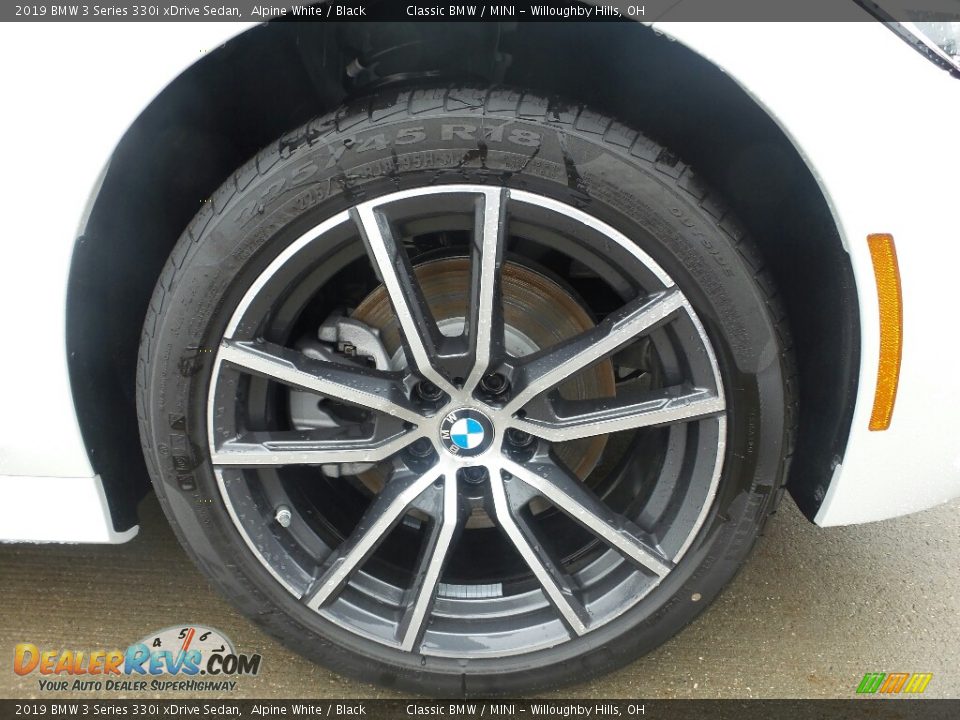 2019 BMW 3 Series 330i xDrive Sedan Alpine White / Black Photo #2