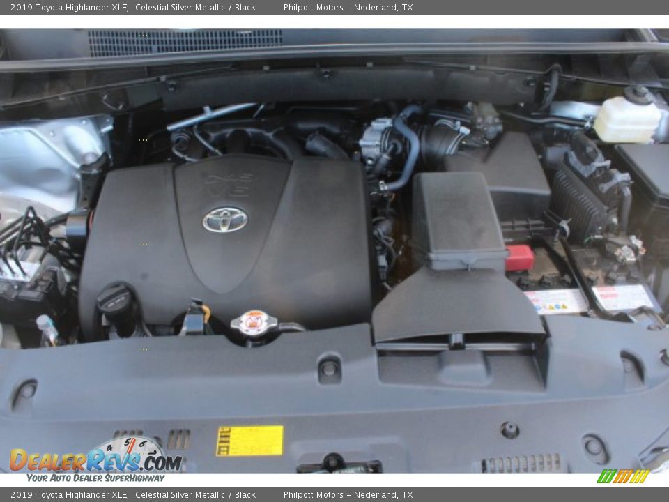 2019 Toyota Highlander XLE Celestial Silver Metallic / Black Photo #23