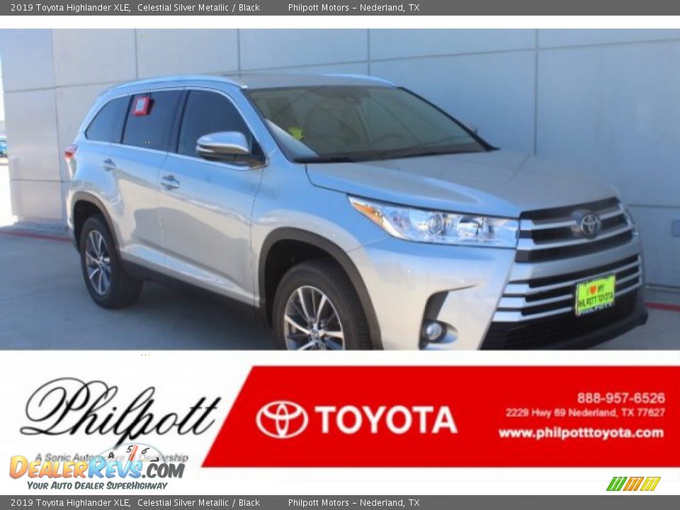 2019 Toyota Highlander XLE Celestial Silver Metallic / Black Photo #1