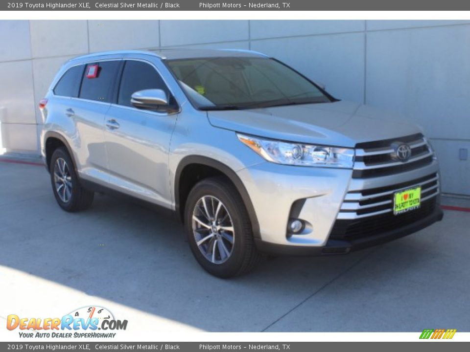2019 Toyota Highlander XLE Celestial Silver Metallic / Black Photo #2