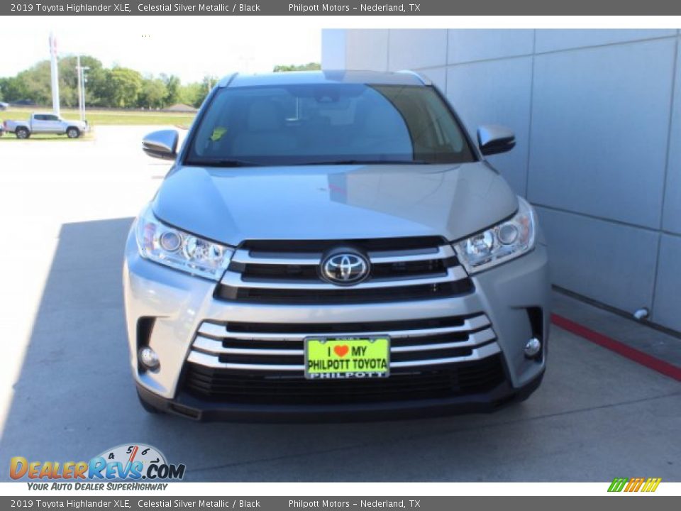 2019 Toyota Highlander XLE Celestial Silver Metallic / Black Photo #3