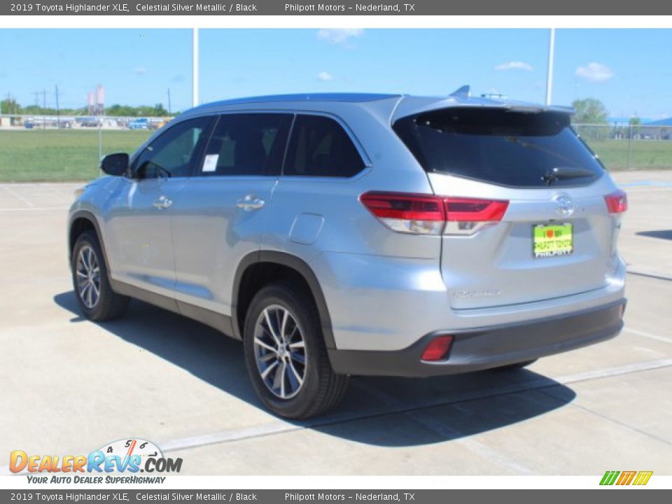 2019 Toyota Highlander XLE Celestial Silver Metallic / Black Photo #6