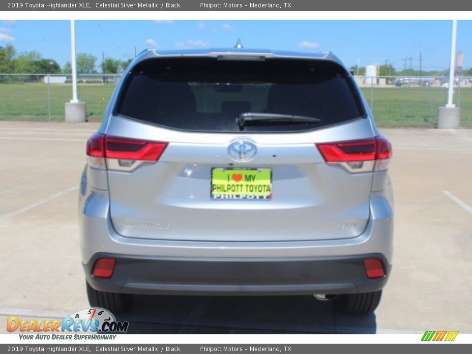 2019 Toyota Highlander XLE Celestial Silver Metallic / Black Photo #7