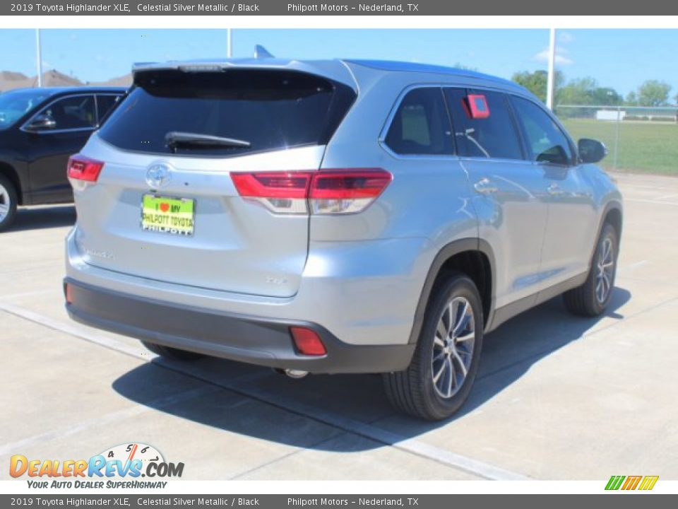 2019 Toyota Highlander XLE Celestial Silver Metallic / Black Photo #8