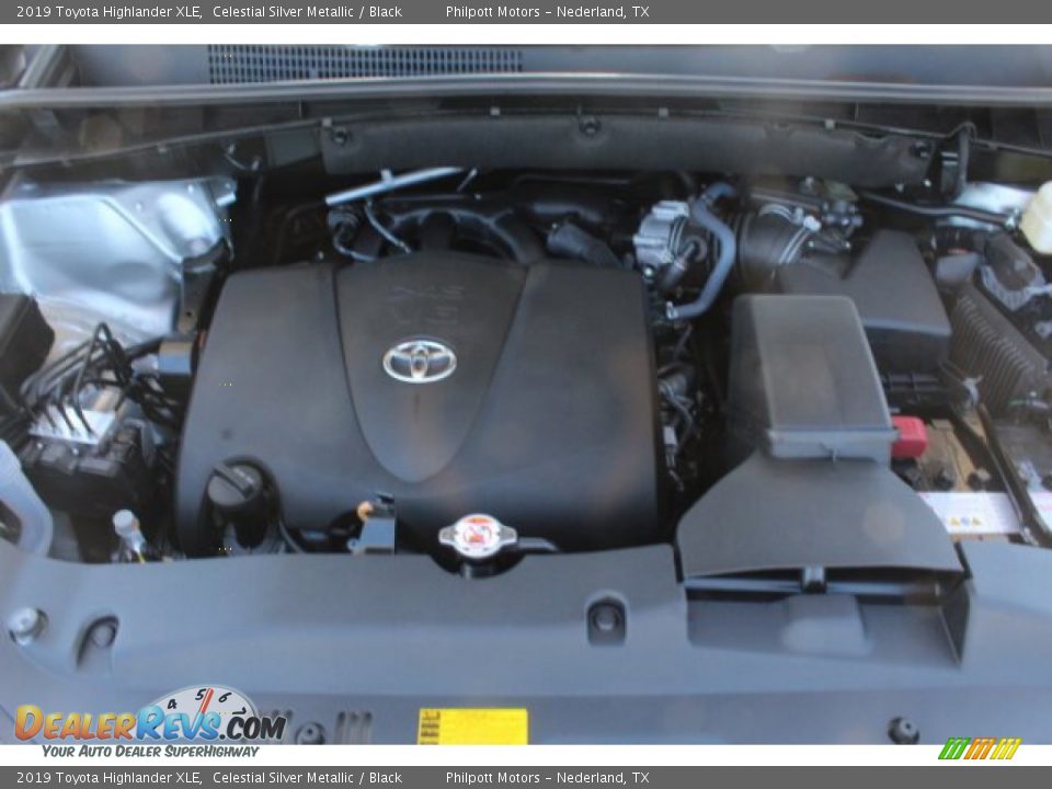 2019 Toyota Highlander XLE Celestial Silver Metallic / Black Photo #23