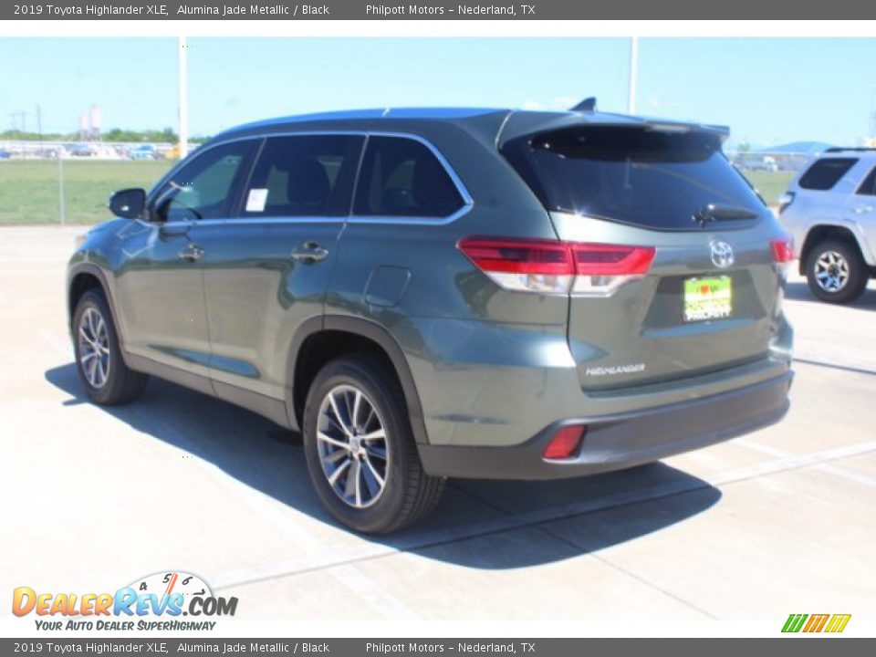2019 Toyota Highlander XLE Alumina Jade Metallic / Black Photo #6