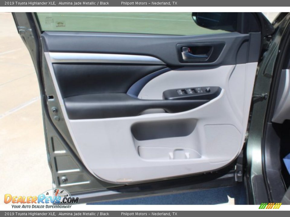 2019 Toyota Highlander XLE Alumina Jade Metallic / Black Photo #9