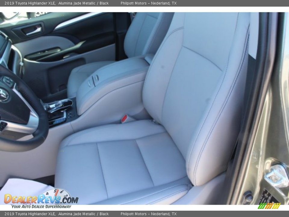 2019 Toyota Highlander XLE Alumina Jade Metallic / Black Photo #10