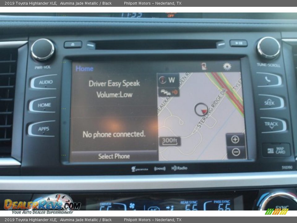 2019 Toyota Highlander XLE Alumina Jade Metallic / Black Photo #12