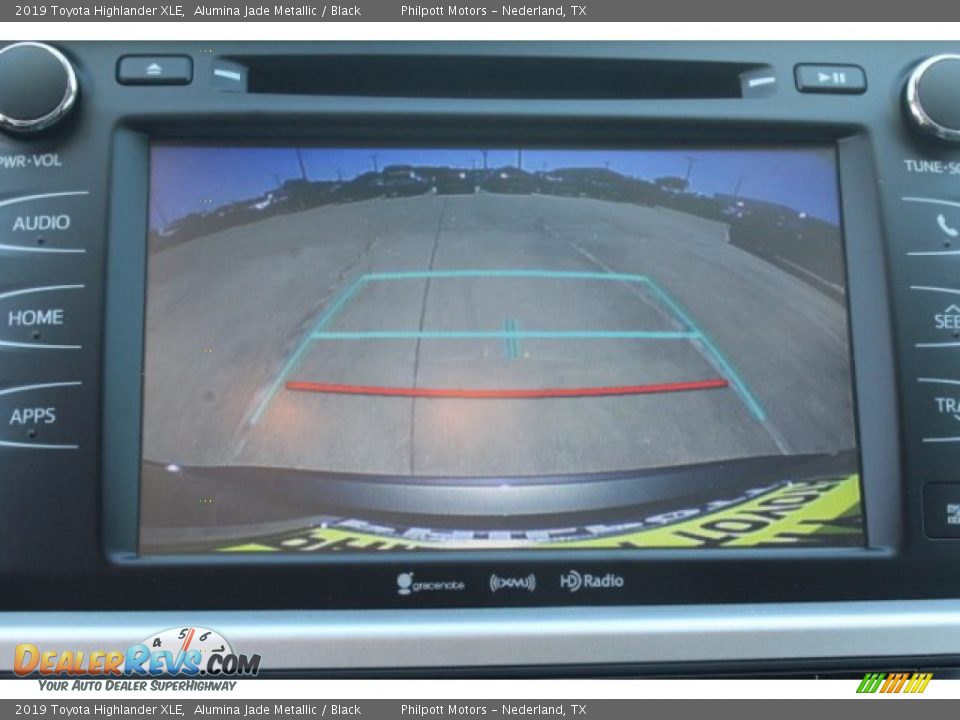 2019 Toyota Highlander XLE Alumina Jade Metallic / Black Photo #14