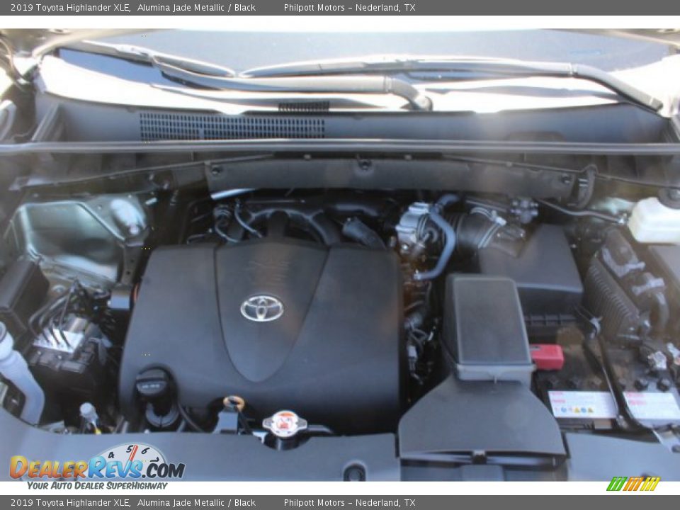 2019 Toyota Highlander XLE Alumina Jade Metallic / Black Photo #24