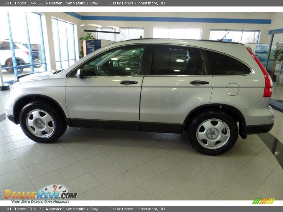2011 Honda CR-V LX Alabaster Silver Metallic / Gray Photo #2