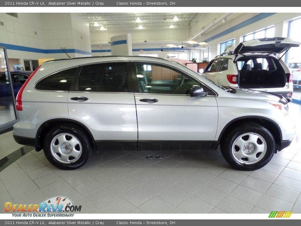 2011 Honda CR-V LX Alabaster Silver Metallic / Gray Photo #5