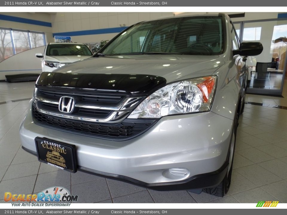 2011 Honda CR-V LX Alabaster Silver Metallic / Gray Photo #7