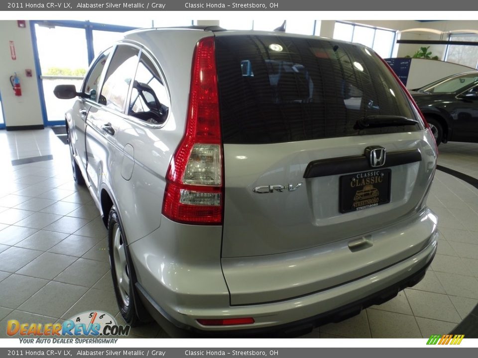 2011 Honda CR-V LX Alabaster Silver Metallic / Gray Photo #9