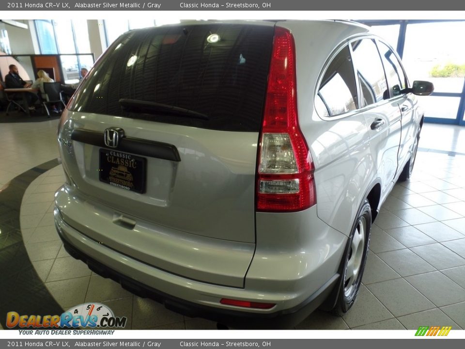 2011 Honda CR-V LX Alabaster Silver Metallic / Gray Photo #10
