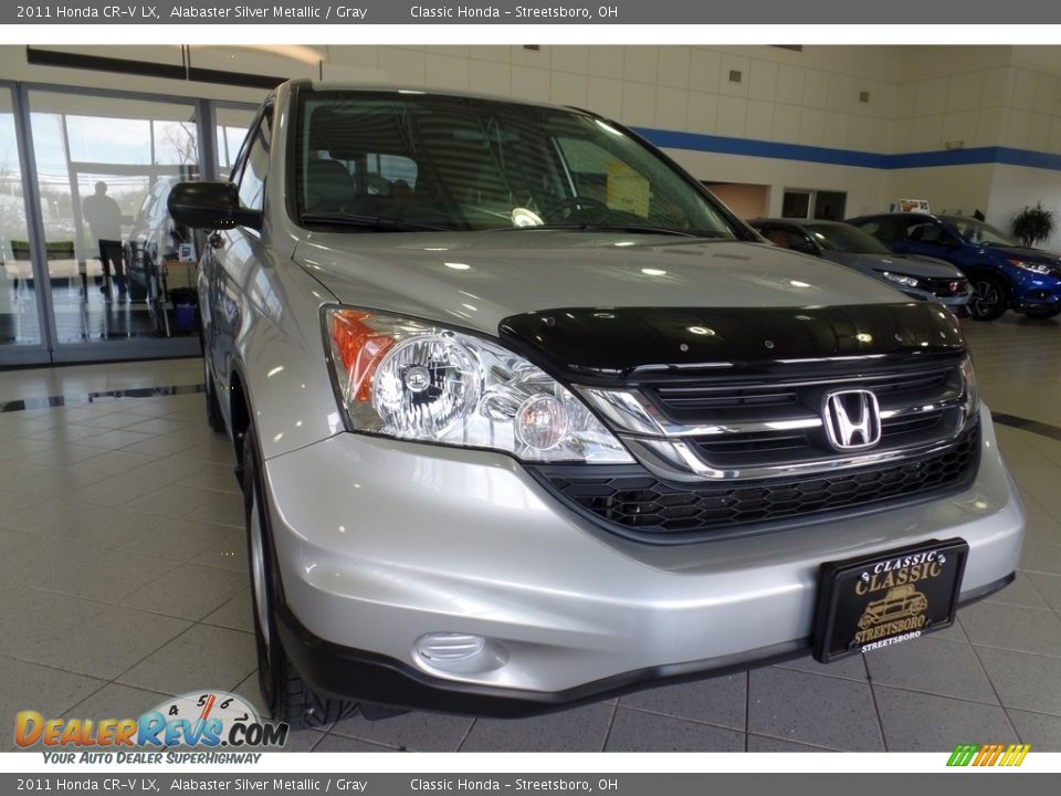 2011 Honda CR-V LX Alabaster Silver Metallic / Gray Photo #12