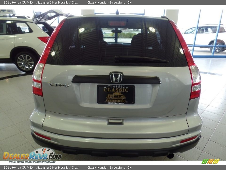 2011 Honda CR-V LX Alabaster Silver Metallic / Gray Photo #14