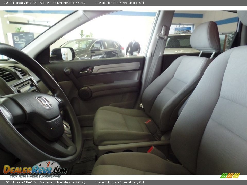 2011 Honda CR-V LX Alabaster Silver Metallic / Gray Photo #16