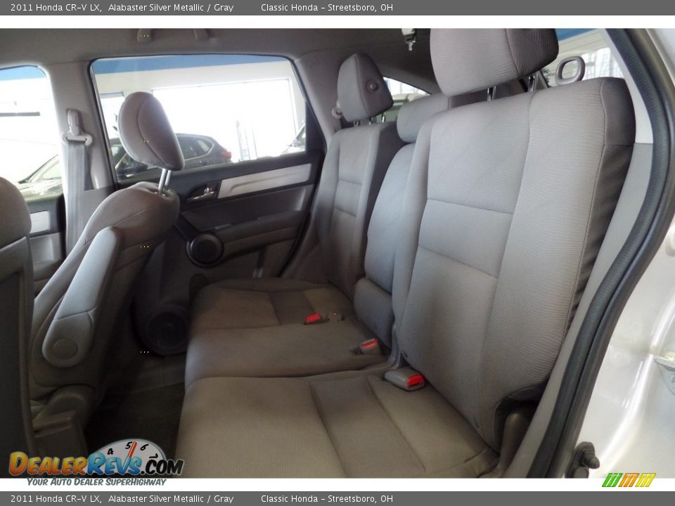 2011 Honda CR-V LX Alabaster Silver Metallic / Gray Photo #17
