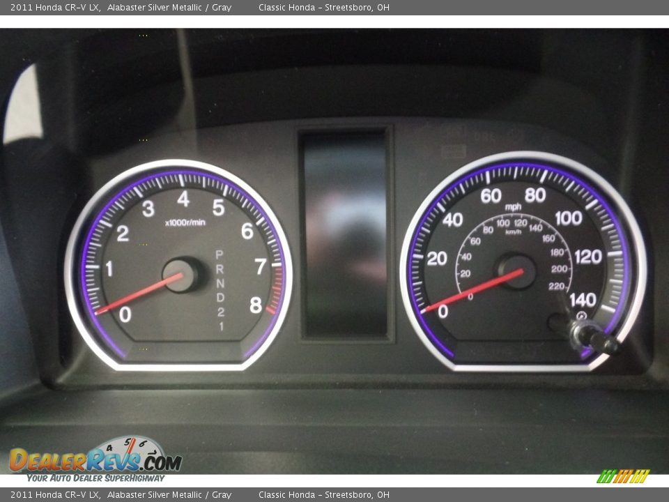 2011 Honda CR-V LX Alabaster Silver Metallic / Gray Photo #23