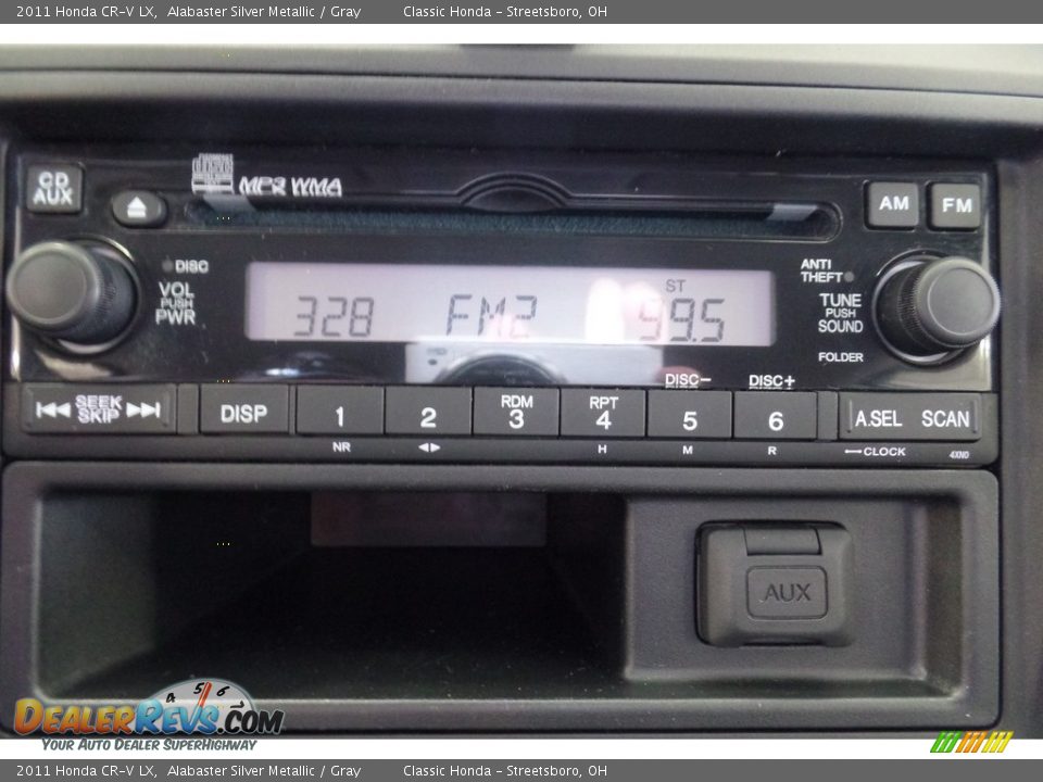 2011 Honda CR-V LX Alabaster Silver Metallic / Gray Photo #24
