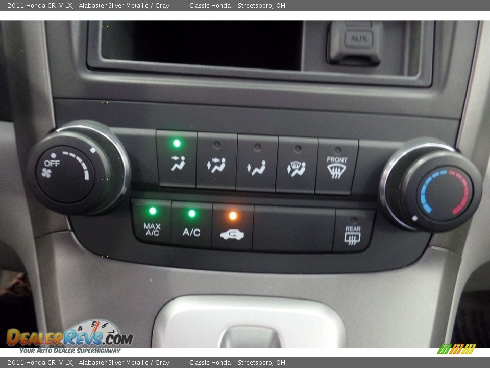 2011 Honda CR-V LX Alabaster Silver Metallic / Gray Photo #25