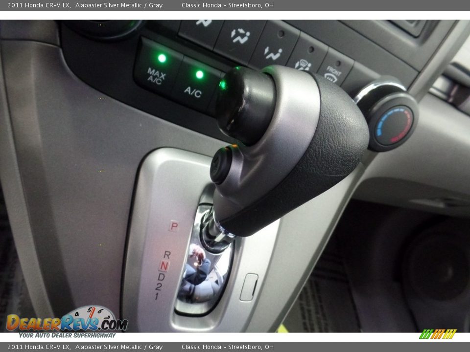 2011 Honda CR-V LX Alabaster Silver Metallic / Gray Photo #26