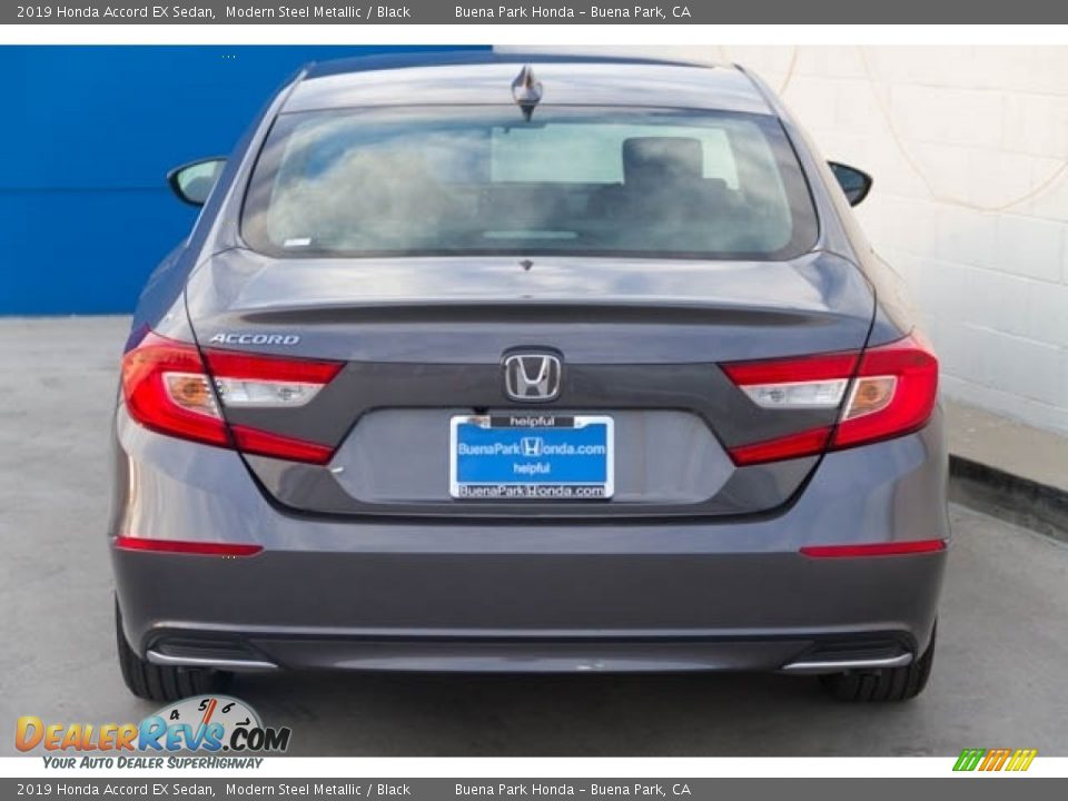 2019 Honda Accord EX Sedan Modern Steel Metallic / Black Photo #6
