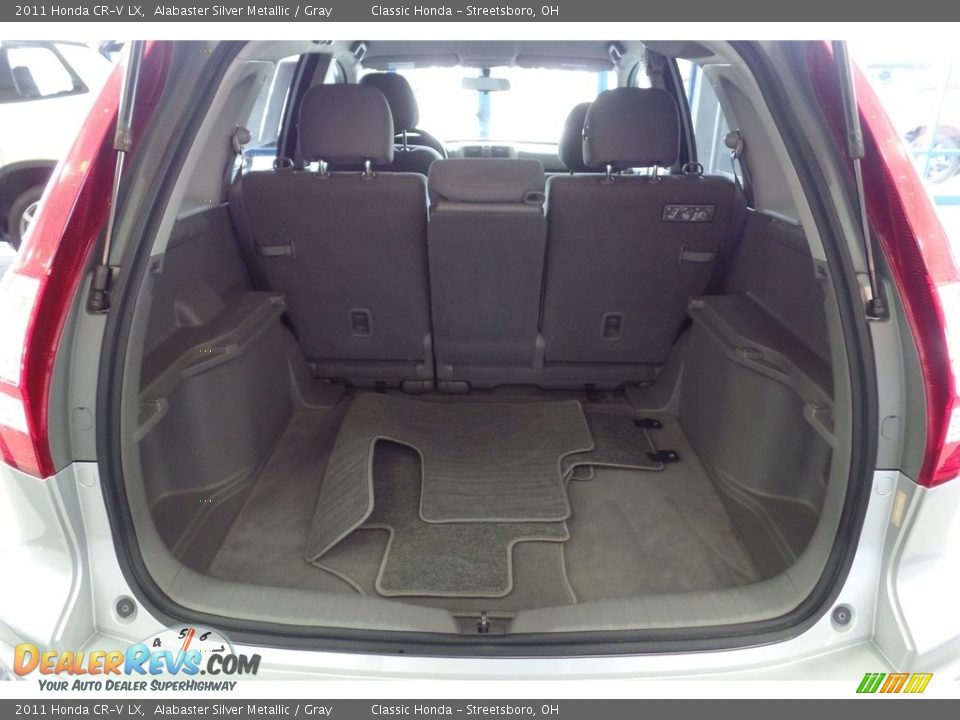 2011 Honda CR-V LX Alabaster Silver Metallic / Gray Photo #28