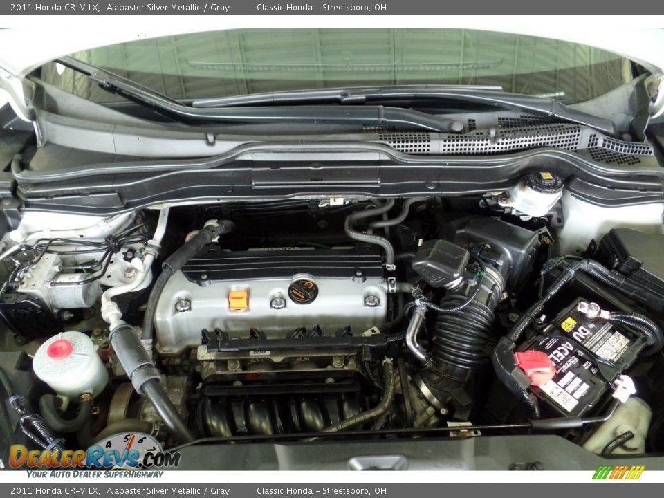 2011 Honda CR-V LX Alabaster Silver Metallic / Gray Photo #29
