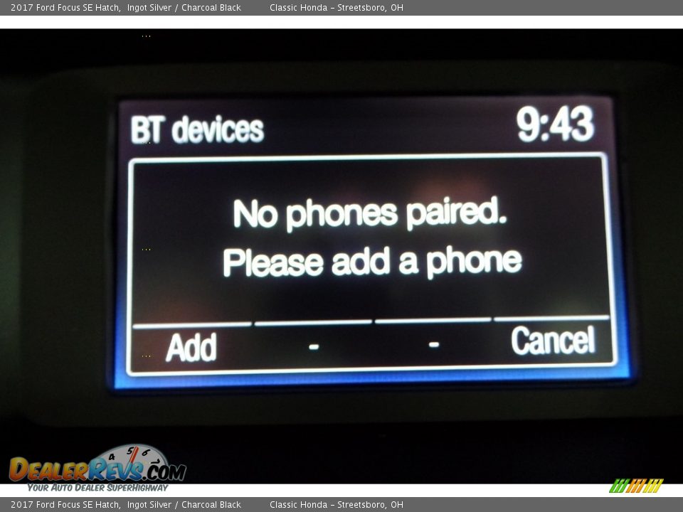 2017 Ford Focus SE Hatch Ingot Silver / Charcoal Black Photo #27