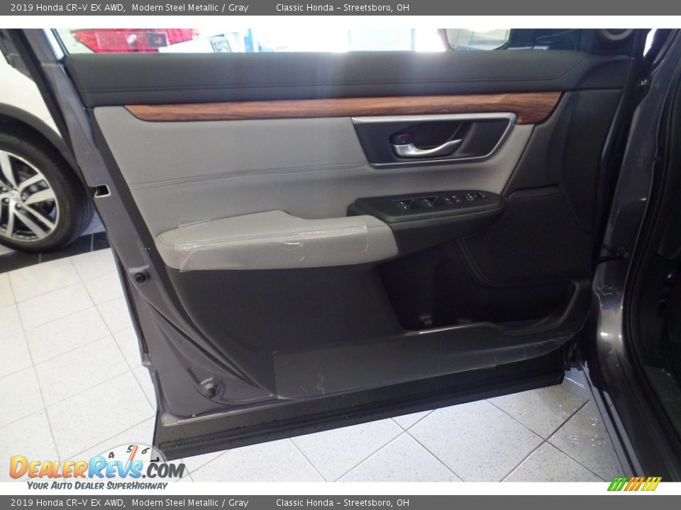 2019 Honda CR-V EX AWD Modern Steel Metallic / Gray Photo #5