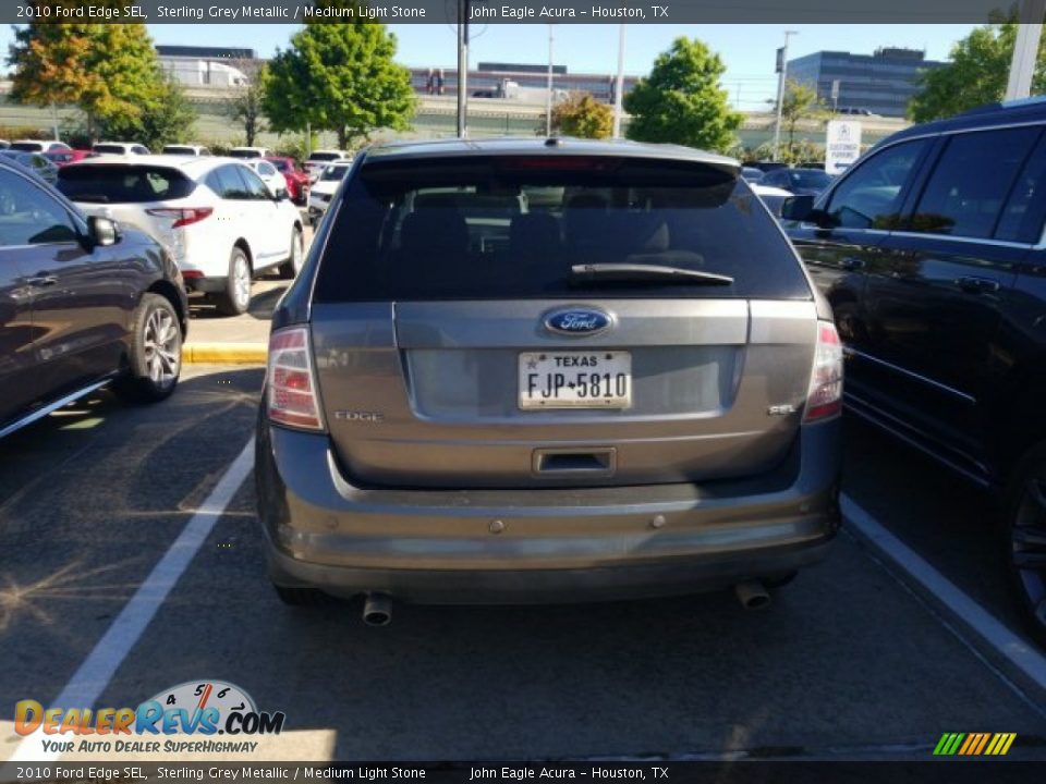 2010 Ford Edge SEL Sterling Grey Metallic / Medium Light Stone Photo #1