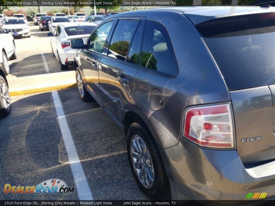 2010 Ford Edge SEL Sterling Grey Metallic / Medium Light Stone Photo #4