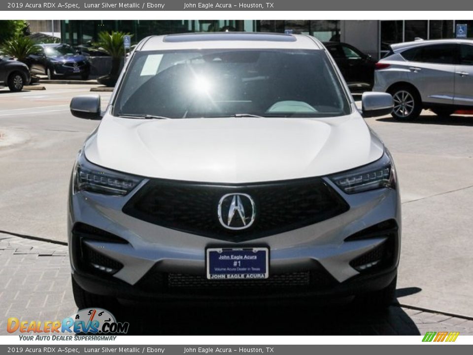 2019 Acura RDX A-Spec Lunar Silver Metallic / Ebony Photo #2