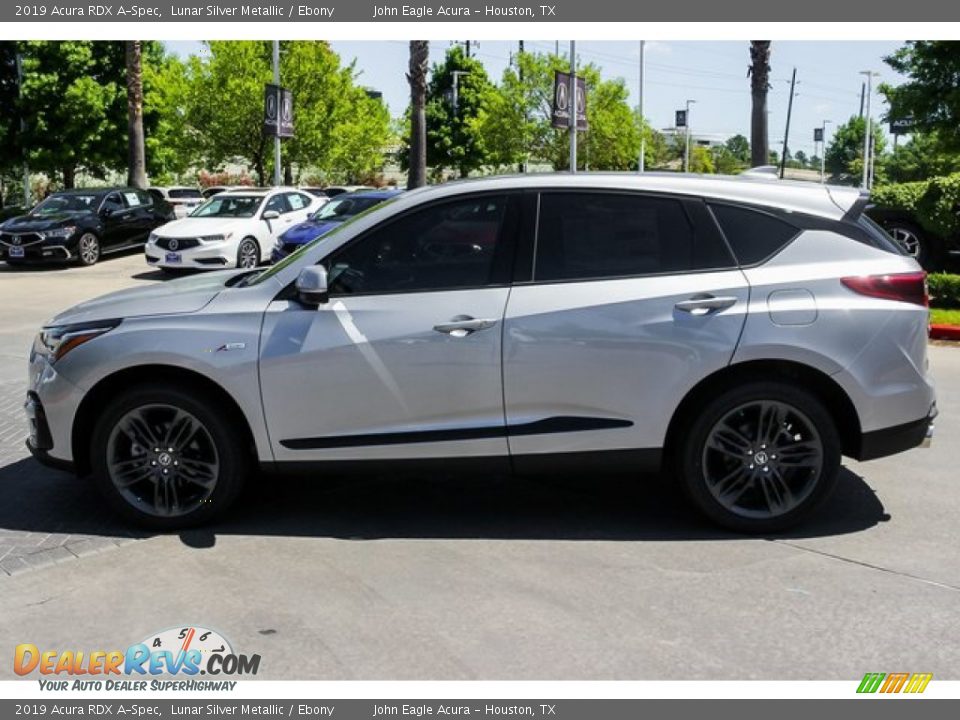 2019 Acura RDX A-Spec Lunar Silver Metallic / Ebony Photo #4