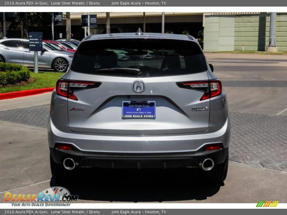 2019 Acura RDX A-Spec Lunar Silver Metallic / Ebony Photo #6