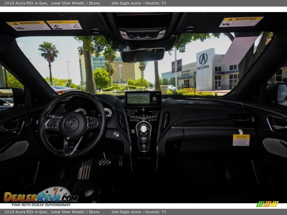 2019 Acura RDX A-Spec Lunar Silver Metallic / Ebony Photo #9