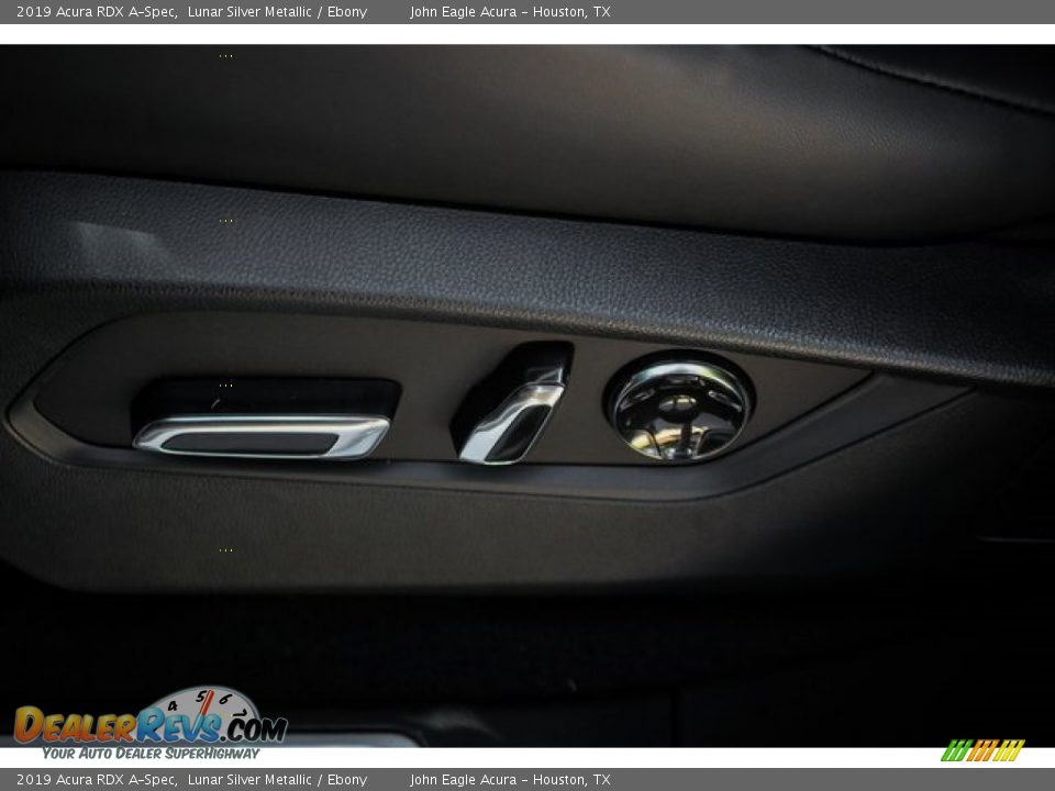 2019 Acura RDX A-Spec Lunar Silver Metallic / Ebony Photo #16