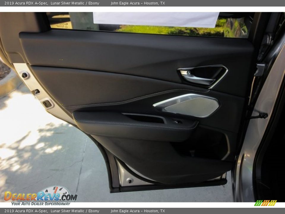 2019 Acura RDX A-Spec Lunar Silver Metallic / Ebony Photo #20