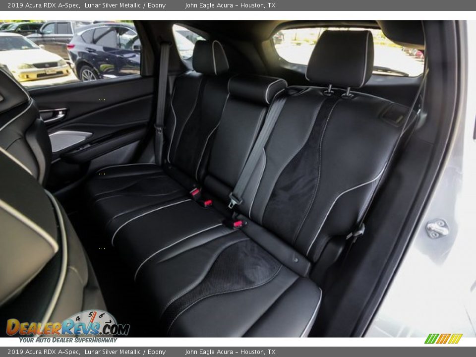 2019 Acura RDX A-Spec Lunar Silver Metallic / Ebony Photo #21
