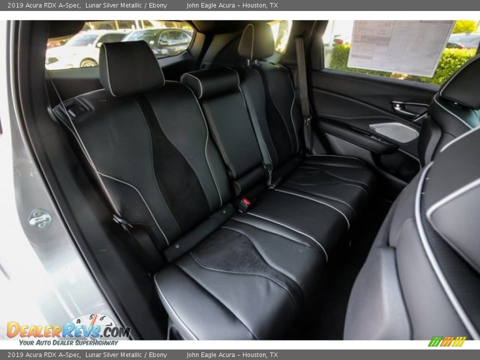 2019 Acura RDX A-Spec Lunar Silver Metallic / Ebony Photo #24
