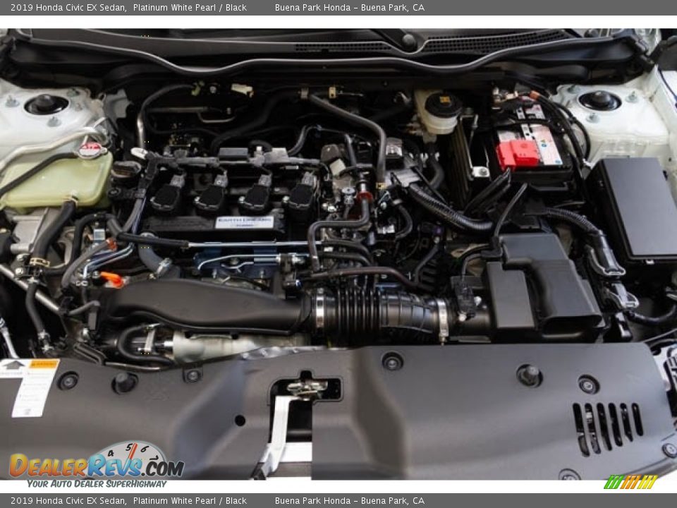 2019 Honda Civic EX Sedan 1.5 Liter Turbocharged DOHC 16-Valve i-VTEC 4 Cylinder Engine Photo #10