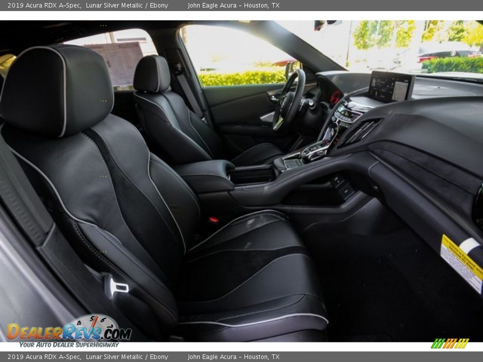 2019 Acura RDX A-Spec Lunar Silver Metallic / Ebony Photo #26