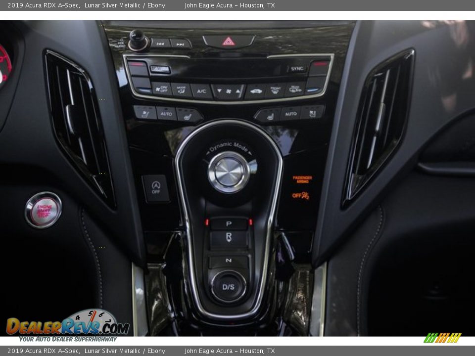 2019 Acura RDX A-Spec Lunar Silver Metallic / Ebony Photo #30