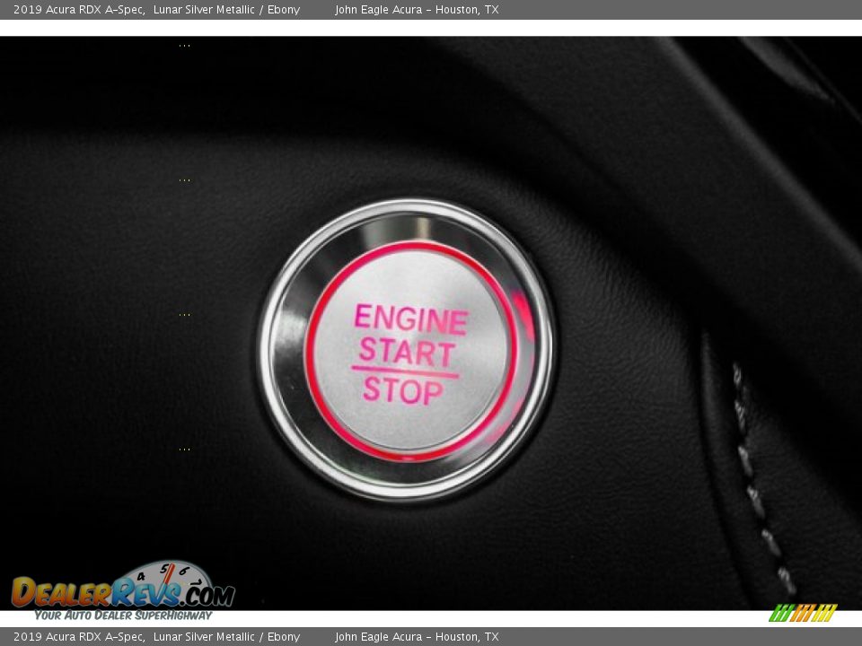 2019 Acura RDX A-Spec Lunar Silver Metallic / Ebony Photo #34